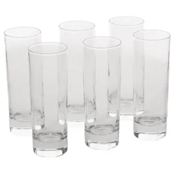 Verre tubo forme haute longdrink 22 cl x6^Gifi Hot