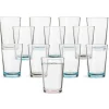 Verre x12 ver 20cl h9.9d6.8 mod fond coul^Gifi Outlet