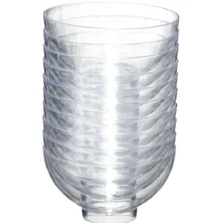 Verrine x50 + mini-cuillère x50 réutilisable transparent^Gifi Hot