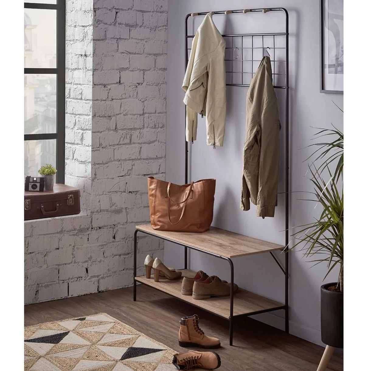 Rangement|Gifi Vestiaire d'entrée