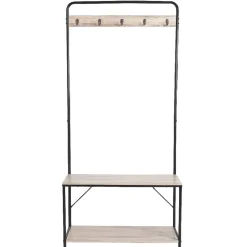 Rangement|Gifi Vestiaire penderie avec banc