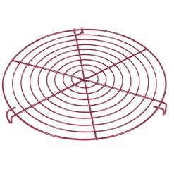 Volette à gâteau ronde en métal rose^Gifi Sale