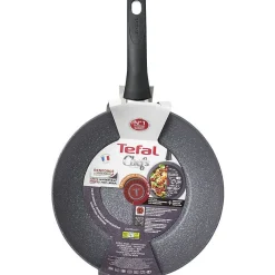 Wok Tefal aluminium effet pierre Ø28cm^Gifi