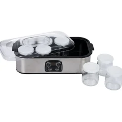 Yaourtière 8 pots en aluminium gris^Gifi Outlet